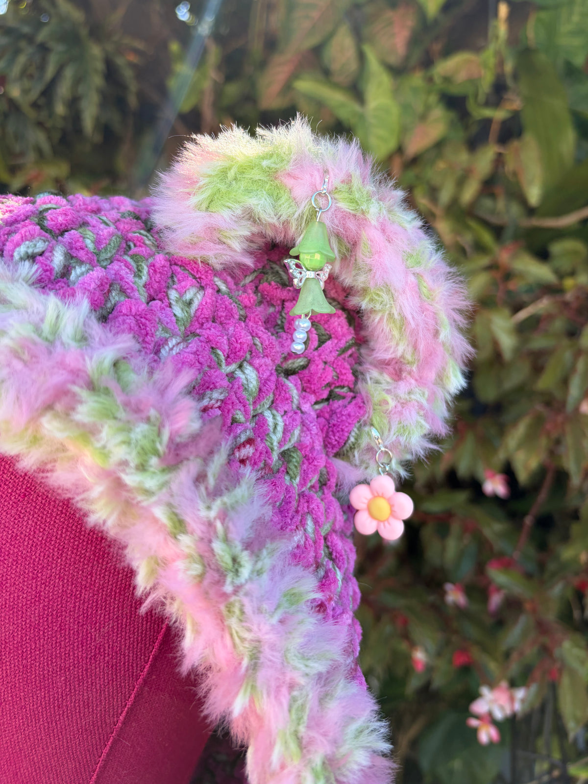 Pink and green fairy