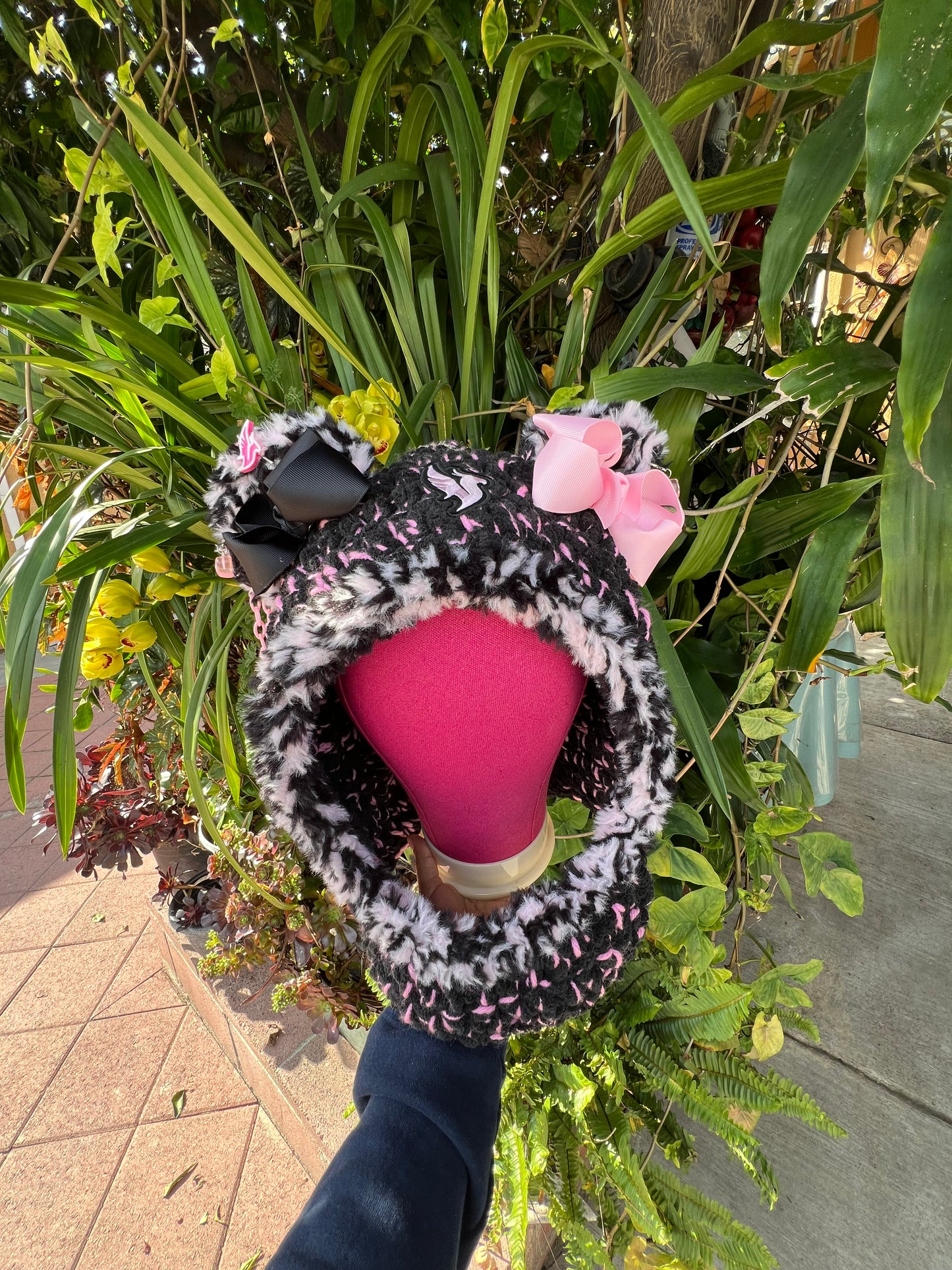 Pink and Black EDM artist