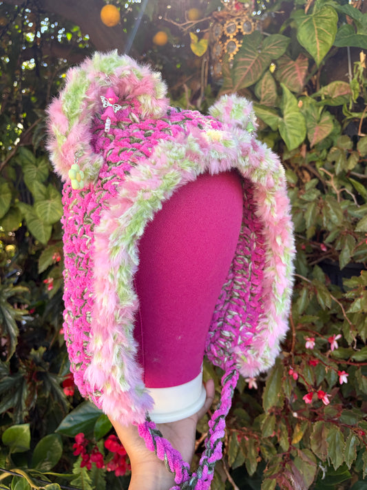 Pink and green fairy