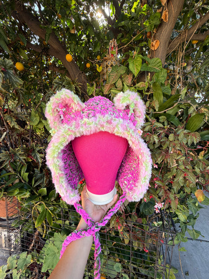 Pink and green fairy